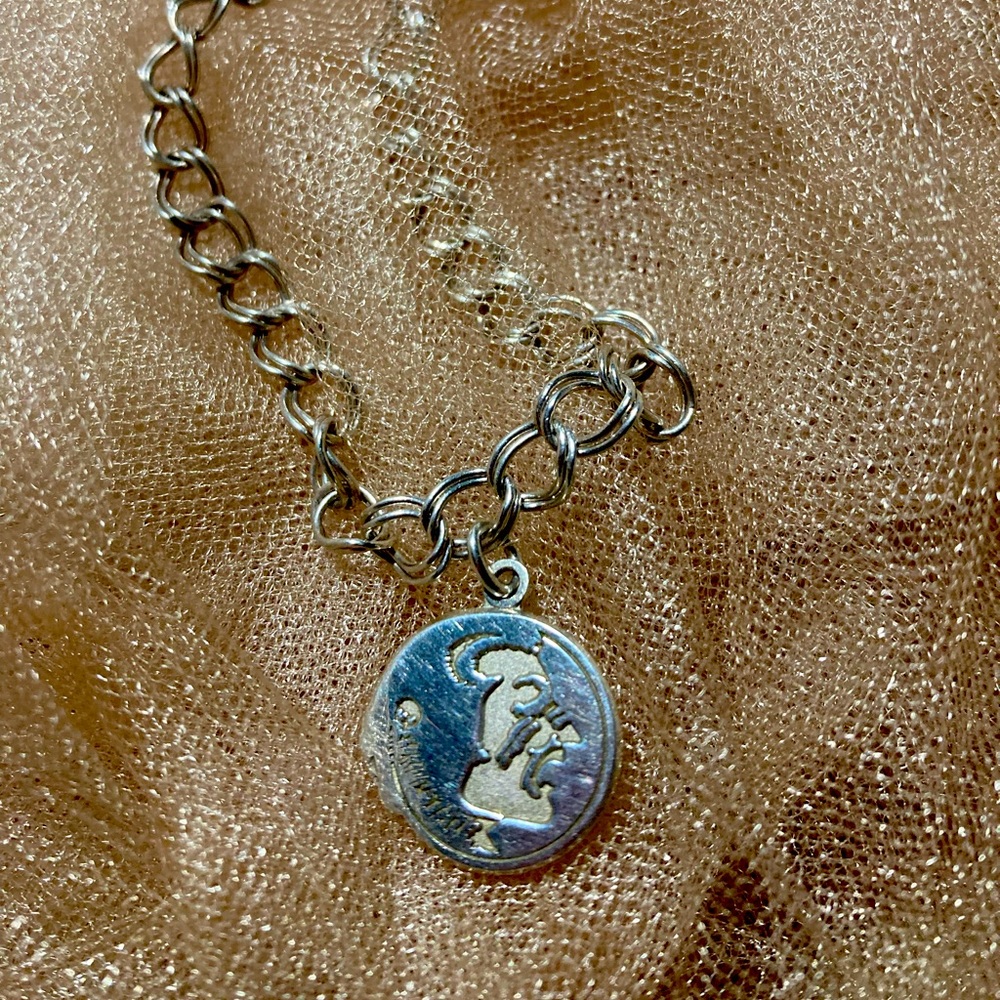 Vintage Sterling Silver Florida State Logo bracelet